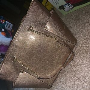 rose gold purse